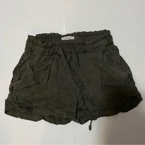 Women's Olive Green Shorts